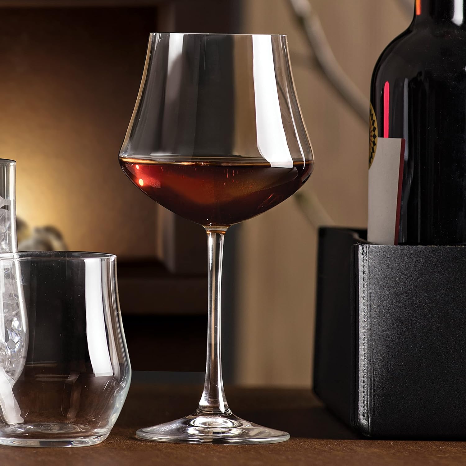Lorenzo Ego-Red Wine Glass (6 Pack), Clear