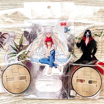 Amazon.co.jp: 幽遊白書 30周年アクリルスタンド 妖狐蔵馬 鴉