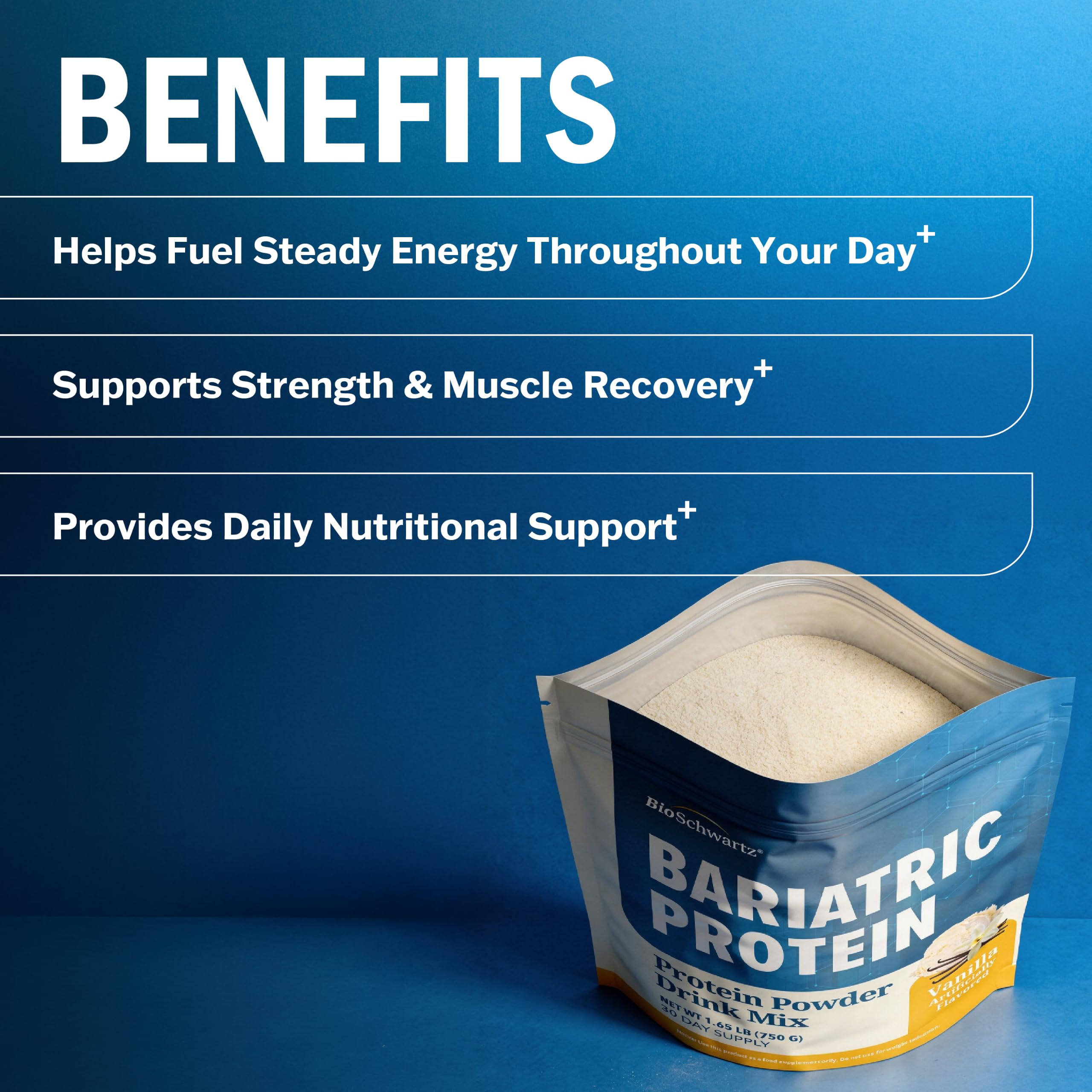 Bariatric Protein Powder | 18g Per Serving | Vanilla Flavor, 30 Servings — Amazon image 7