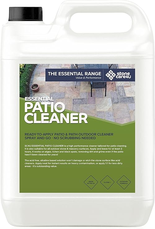 Stonecare4u Extra Strength PATIO CLEANER Ready To Use 5 litre
