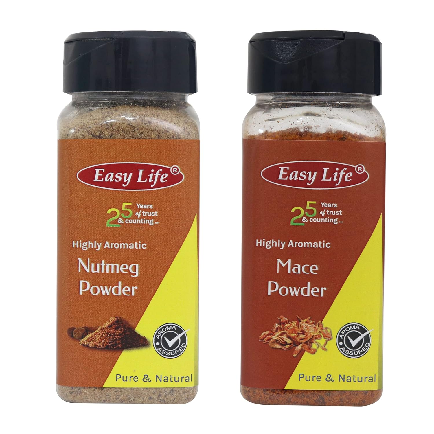 Easy Life Nutmeg Powder 70g and Mace Powder 75g Combo (Solutions That