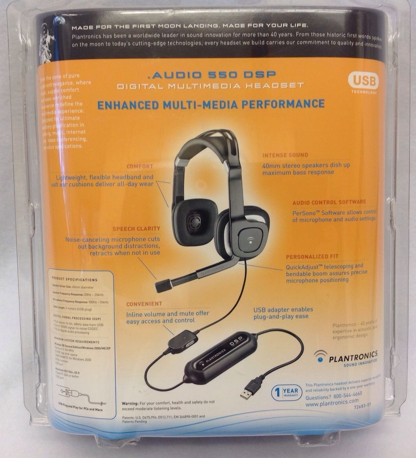 .Audio 550 DSP Ultimate performance Headset & software