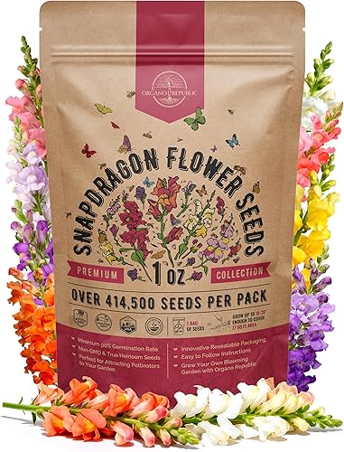 Miniatura 17 de Paquete de semillas de zinnia 1 oz - Más de 3,800 semillas criollas sin transgénicos para plantar, flores anuales en paquetes de semillas