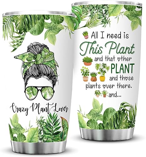 Miniatura 8 de Regalos para amantes de las plantas y los gatos, amantes de las plantas, regalos para mujeres, amantes de los gatos y las plantas, regalos para