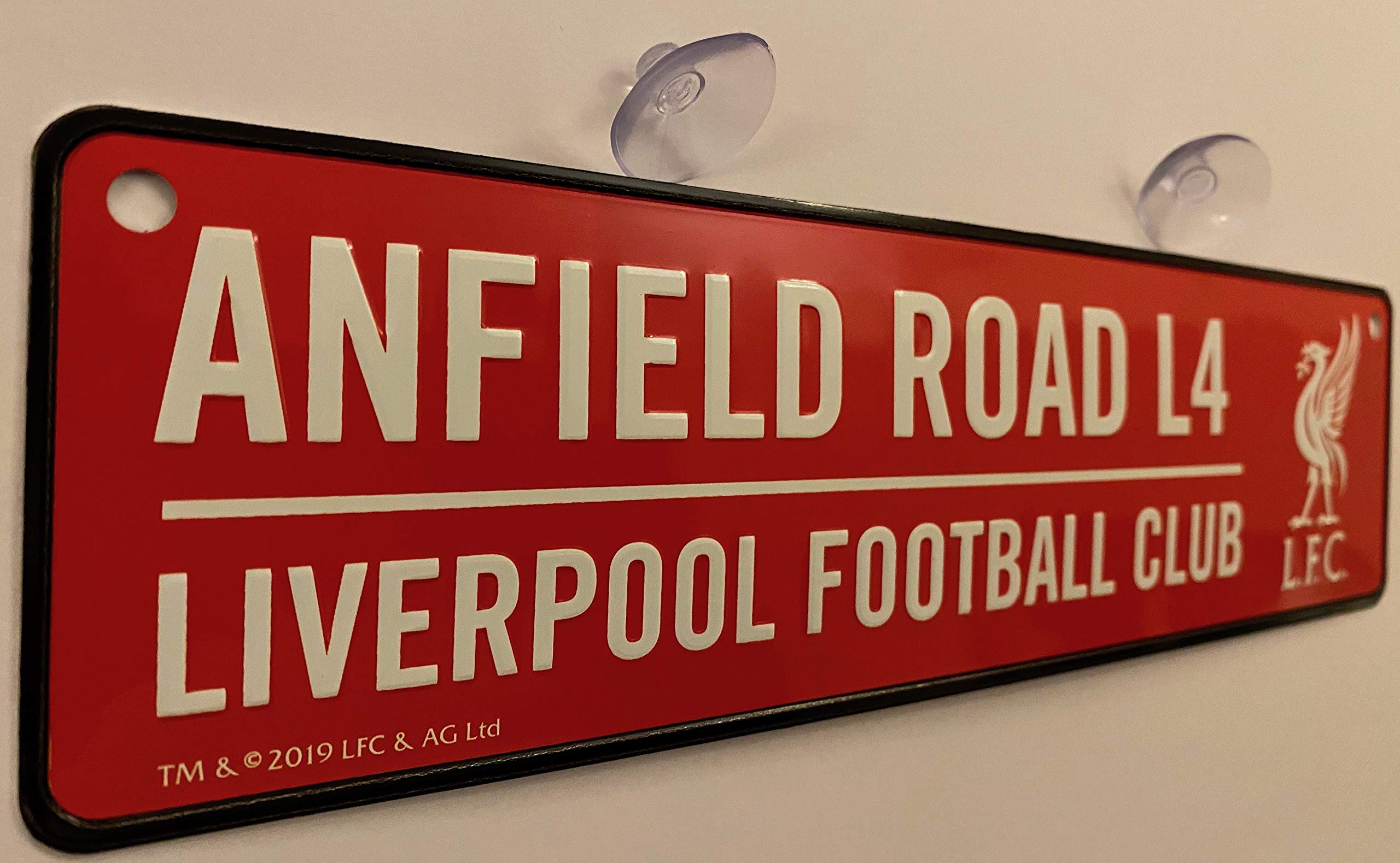 Liverpool Football Club Mini plaque de rue Rouge