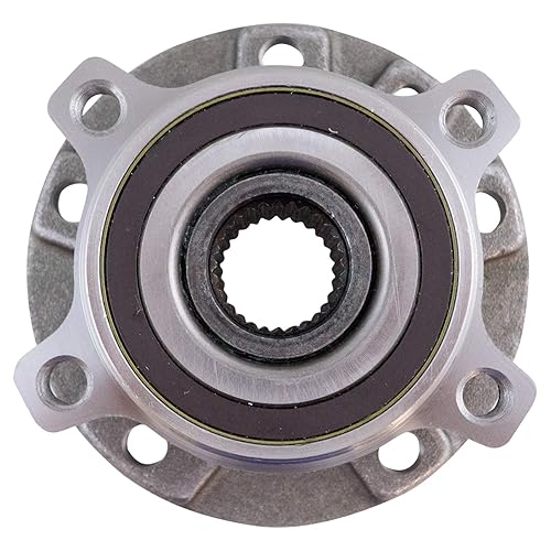 Vista 166 de TRQ Juego de 2 rodamientos de rueda trasera y conjunto de cubo con sensor ABS compatible con Ford Transit Connect 2014-2018