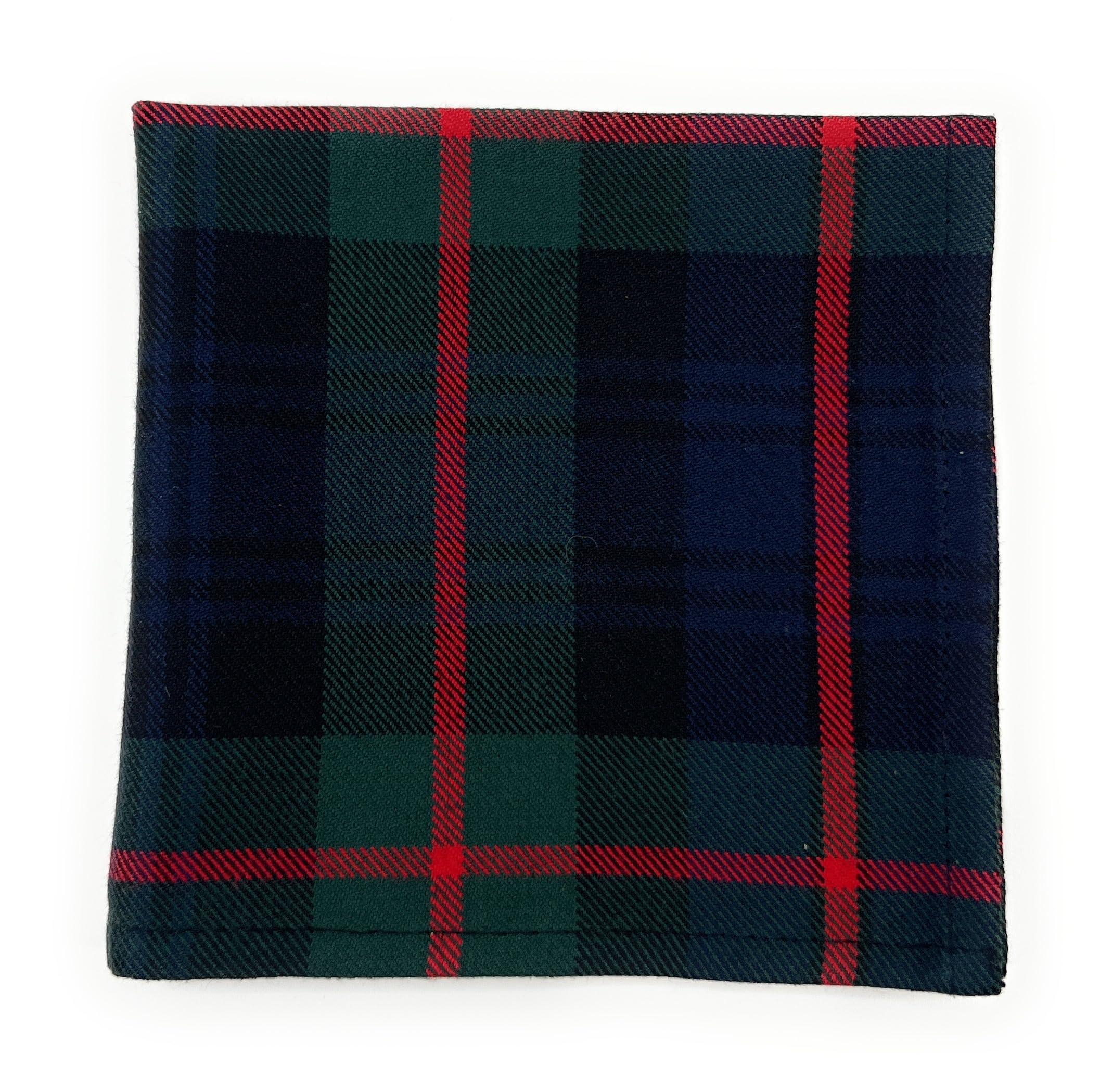 Tartan Pocket Square Handkerchief 26cm x 26cm (Murray of Atholl Modern)