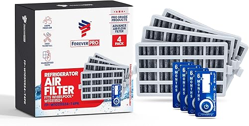 Miniatura 8 de ForeverPRO W10311524 - Conjunto de filtro de aire para refrigerador Whirlpool 2319308 AIR1 W10315189 W10335147