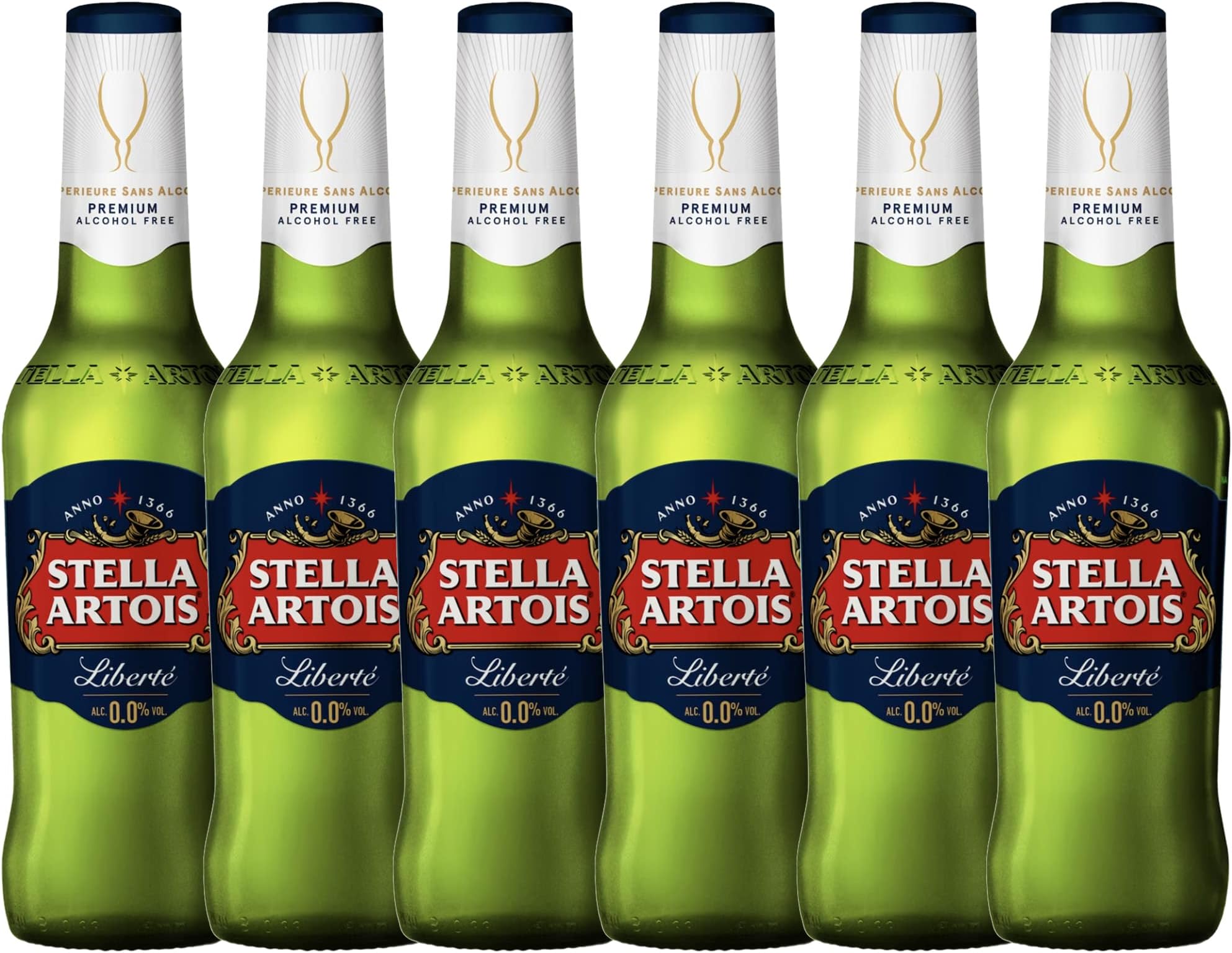 [Pack of 6] Stella Artois Liberté 0.0% Premium NA/Alcohol FREE Larger Beer