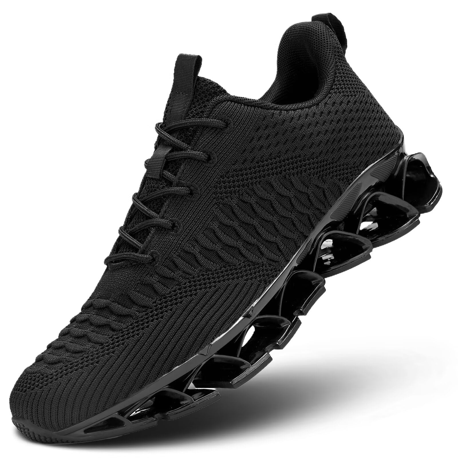 Men's Slip on Walking Running Shoes Blade Tennis Casual Fashion Sneakers Comfort Non Slip Work Sport Athletic Trainer