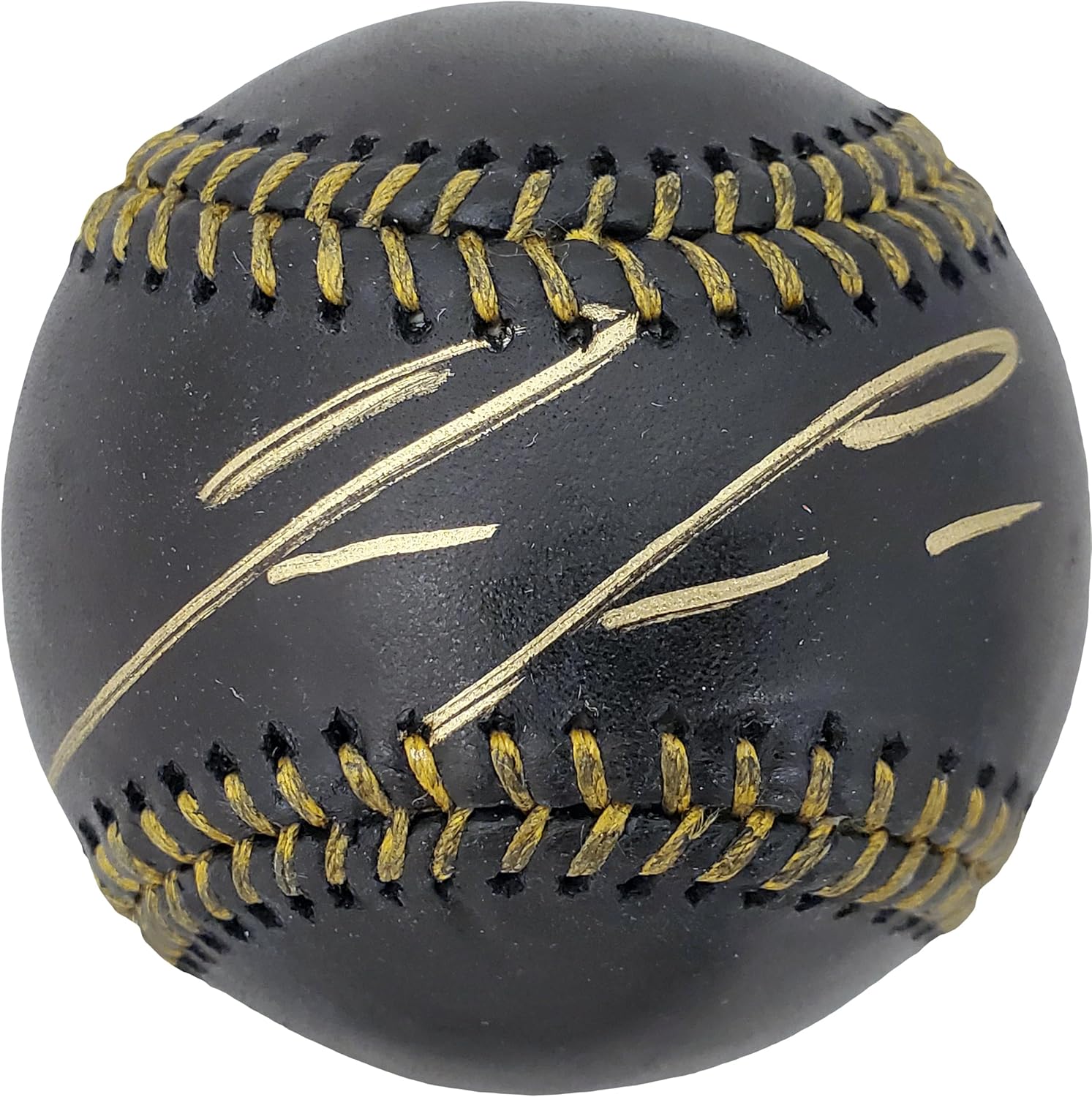 Ronald Acuna Jr. Autographed Official Black M.L.B Baseball Beckett BAS Stock #178982