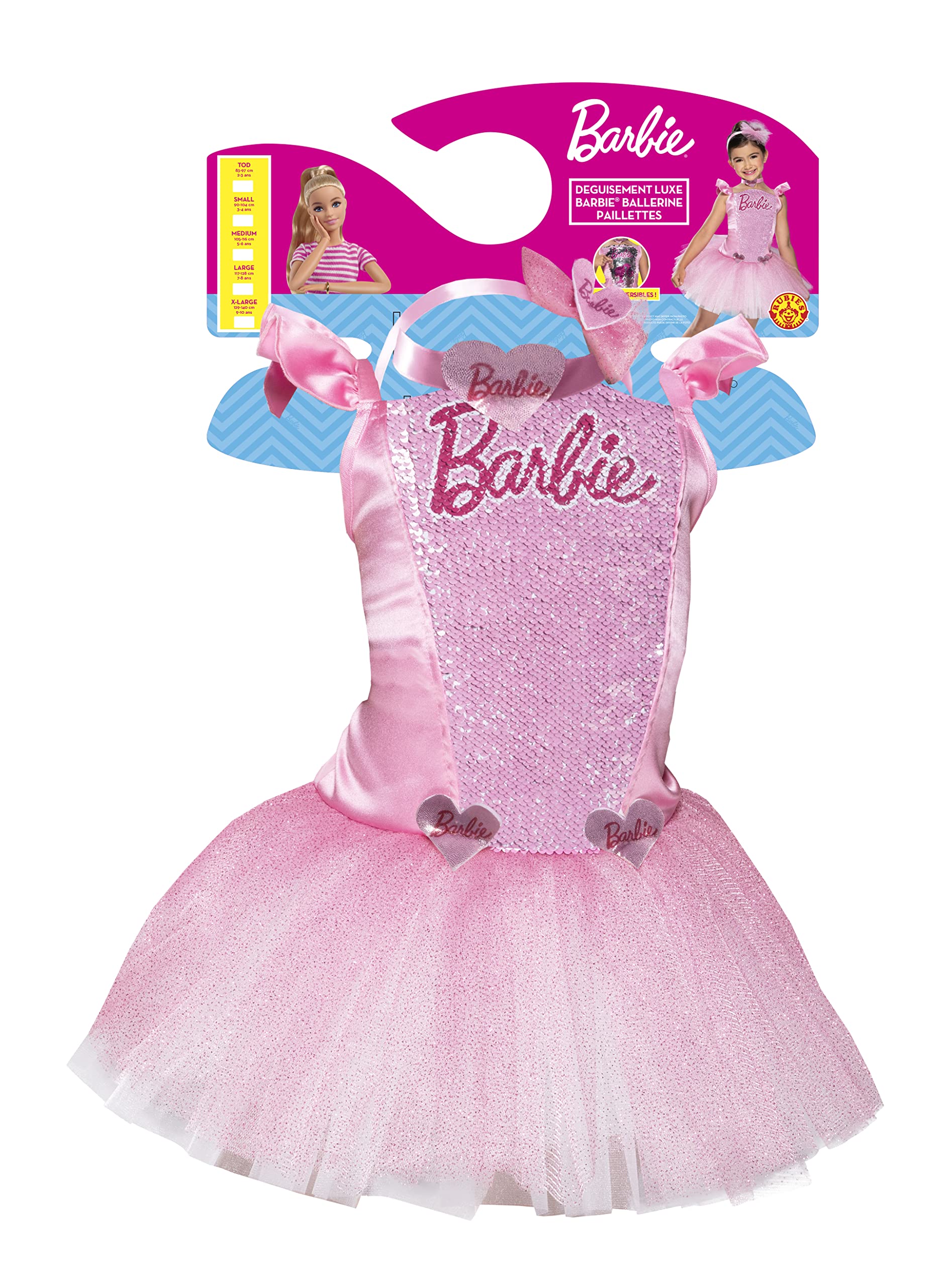 RUBIE'S Barbie Ufficiale - Costume Barbie