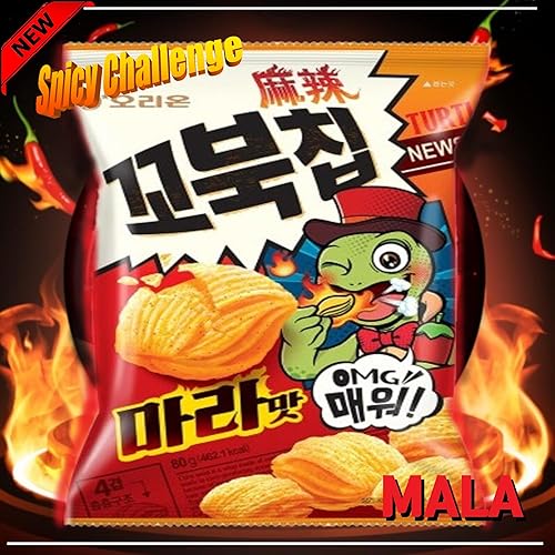 Miniatura 2 de Orion Turtle Chip - Combinación de sabores picantesNetflix Movie Night K-Snack Party Sets  Nuevos sabores 2024 (Mala 2.82 oz x 2)