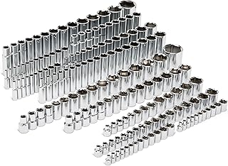 GEARWRENCH 163 Pc 1/4", 3/8", 1/2" Dr 6 Pt SAE/mm Master Socket Set | 89073