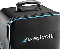 Vista 3 de Westcott Estuche de viaje con ruedas blandas para FJ400 y Flex Cine Kits (negro)
