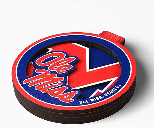 Vista 76 de YouTheFan NCAA 3D Logo Series Adorno