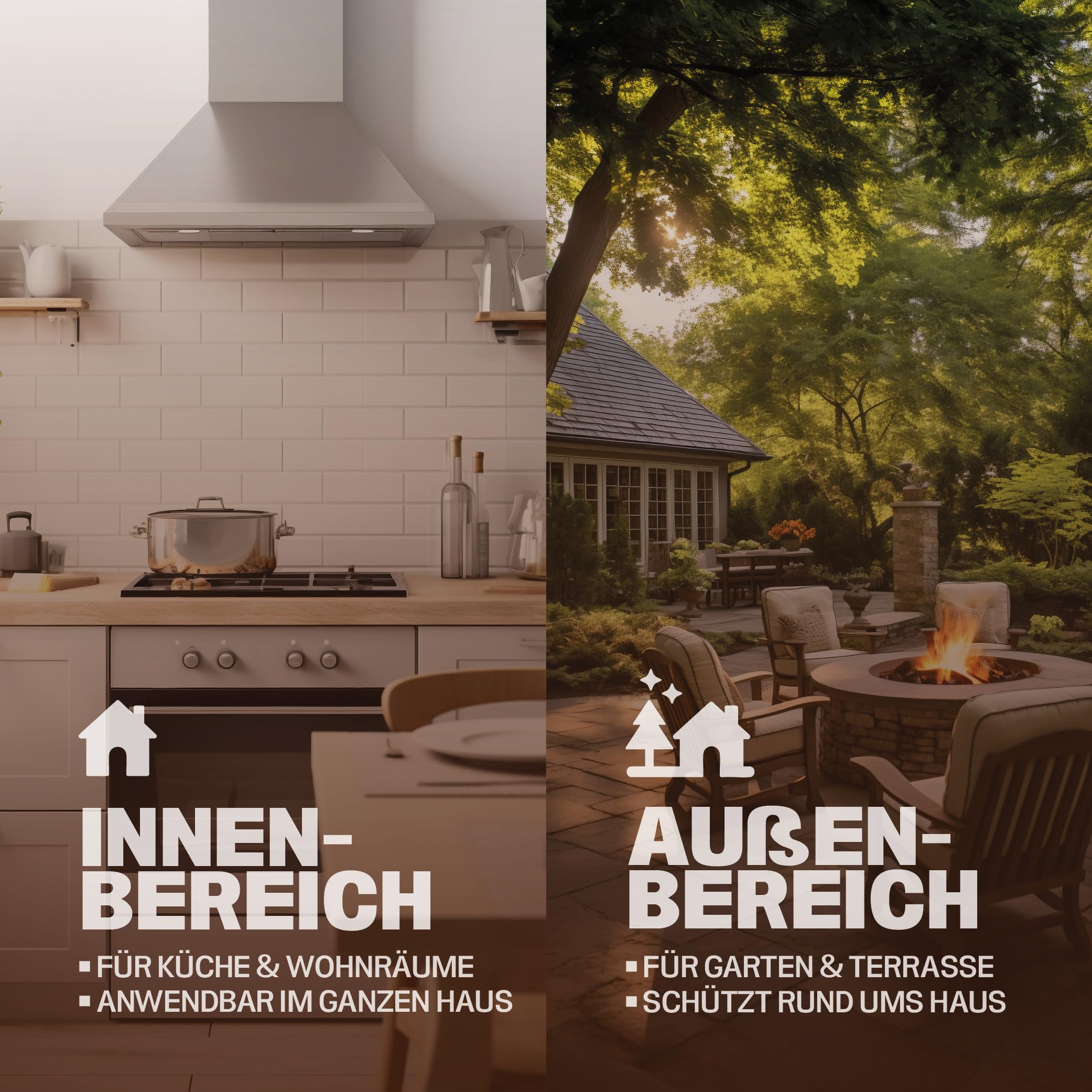 INSIGO Zecken Spray 1L Sprühflasche - Zeckenmittel mit mechanischer Wirkung - Effektive Abwehr für Zecken und Larven - Zecken Spray mit Sofortwirkung