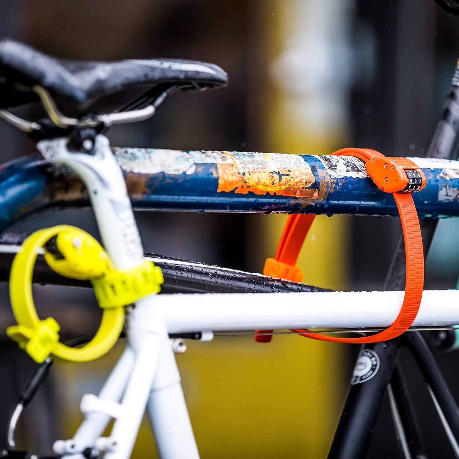 OTTOLOCK Combination Bike Locks | Lightweight, Compact, Durable Design | Theft Deterrent for Quick Stops
