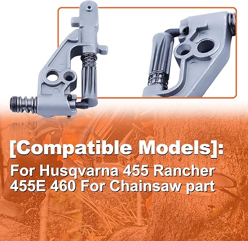 Miniatura 4 de Para Husqvarna 455 Rancher 455E 460 Para pieza de motosierra, kit de bomba de aceite, 544180104, 537261501, 188-512