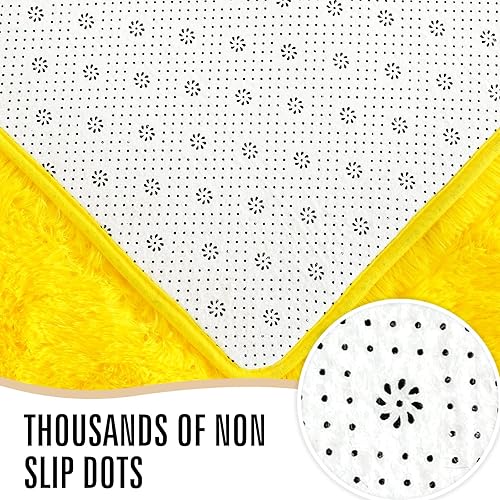 Miniatura 3 de LOCHAS - Alfombras de interior ultrasuaves y modernas, peludas, para sala de estar, ideal para decoración del hogar, del dormitorio del bebé o de