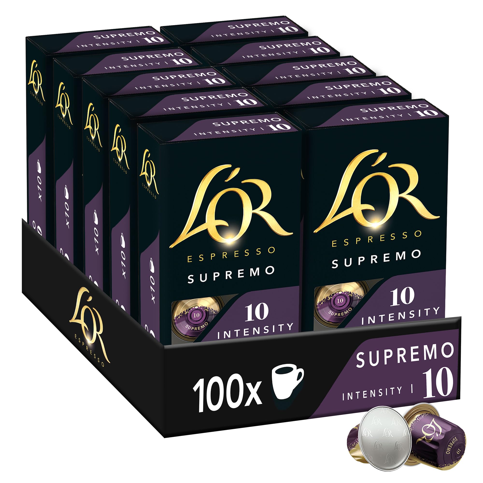 L'OR Espresso 10 Supremo x 10 Paket