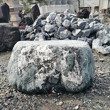 Amazon.co.jp: 三波石108キロ庭石鑑賞石石盆石水石灯籠庭坪庭