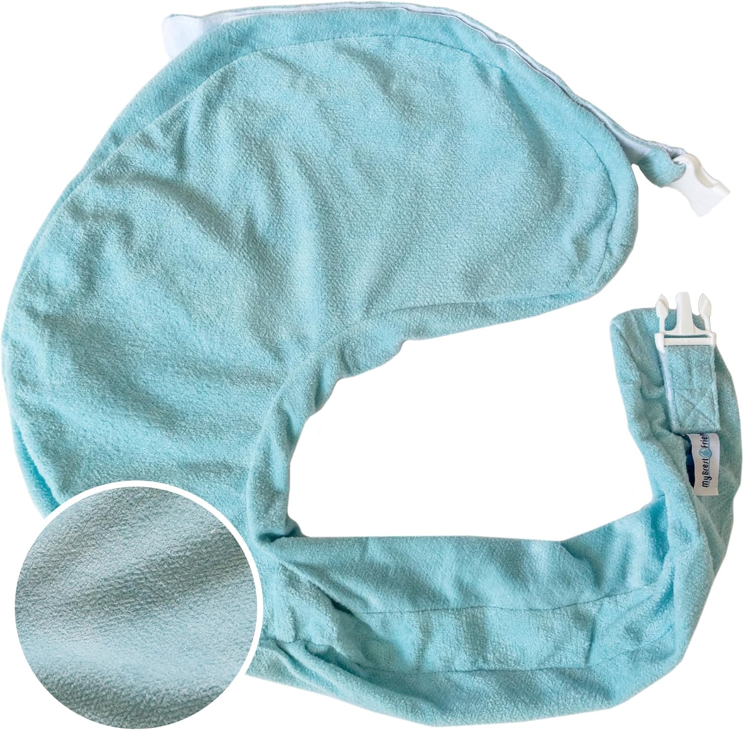 My Brest Friend Deluxe Nursing Pillow Cover – Slipcovers for Baby – Adjustable Fit, Easy Care, Durable – Original Nursing Pillow Not Included, Aqua