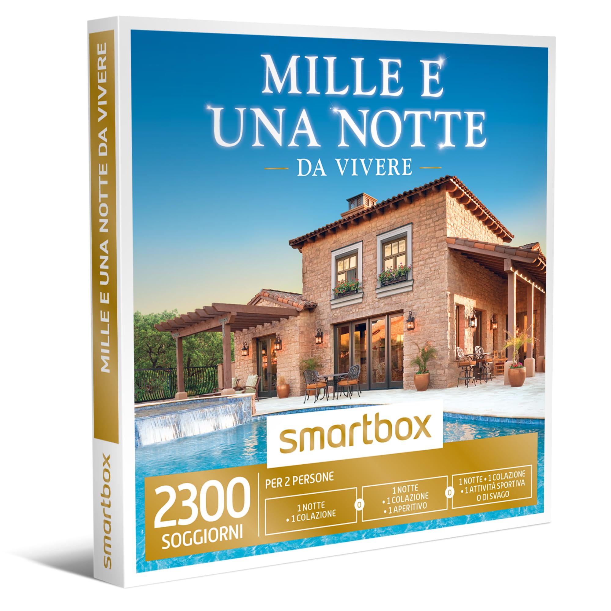 Coffret Cadeau Smartbox - Mille et Une Nuit à Vivre pour Couple