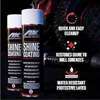 Vista 2 de Advanced Kotings - Spray de revestimiento de alto brillo Revive superficies opacas, protector UV, vinilo, goma, plástico, fácil limpieza
