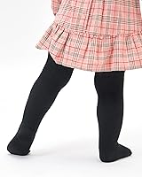 Vista 7 de Stelle Medias de bebé para niña, mallas de punto sin costuras, medias de algodón para bebés