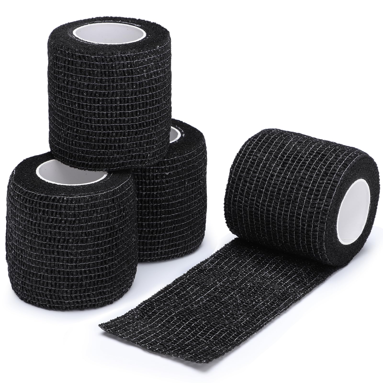 DROK Camo Tape – Selbstklebende Tarnbandage, 4 Rollen, Dehnbar, Für Outdoor & Sport
