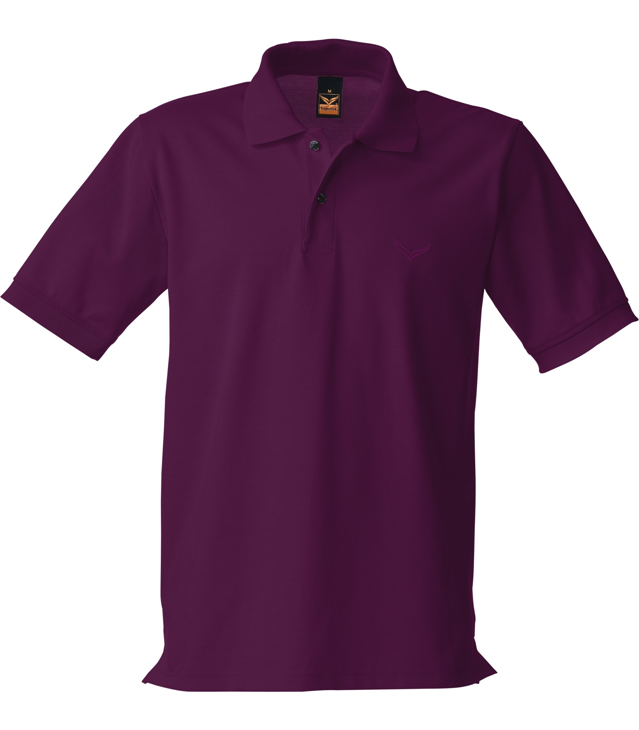 Trigema Herren Poloshirt in Deluxe Piqué-Qualität - mit Knopfleiste - Halbarm - 627604