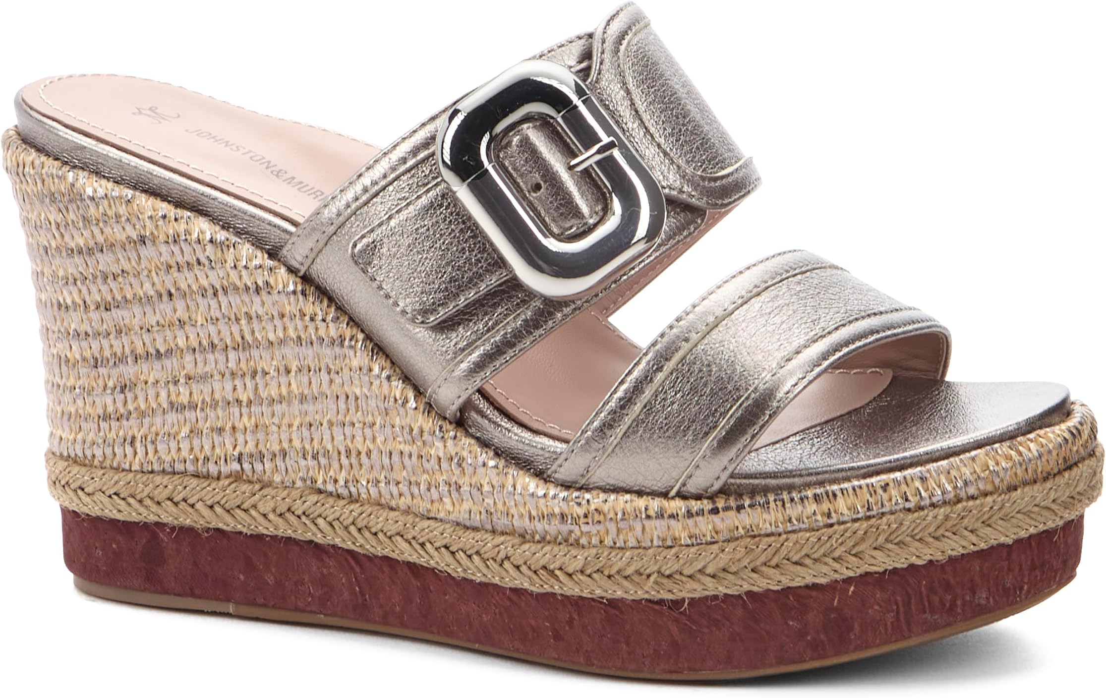 Addison Buckle Strap Wedge