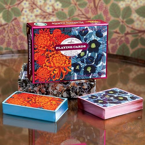 Miniatura 4 de eeBoo Piece & Love Autumn Abundance - Naipes para adultos, juego de 2 mazos, mazos tradicionales con Beaufiul Artowrk y bordes dorados, tintas a