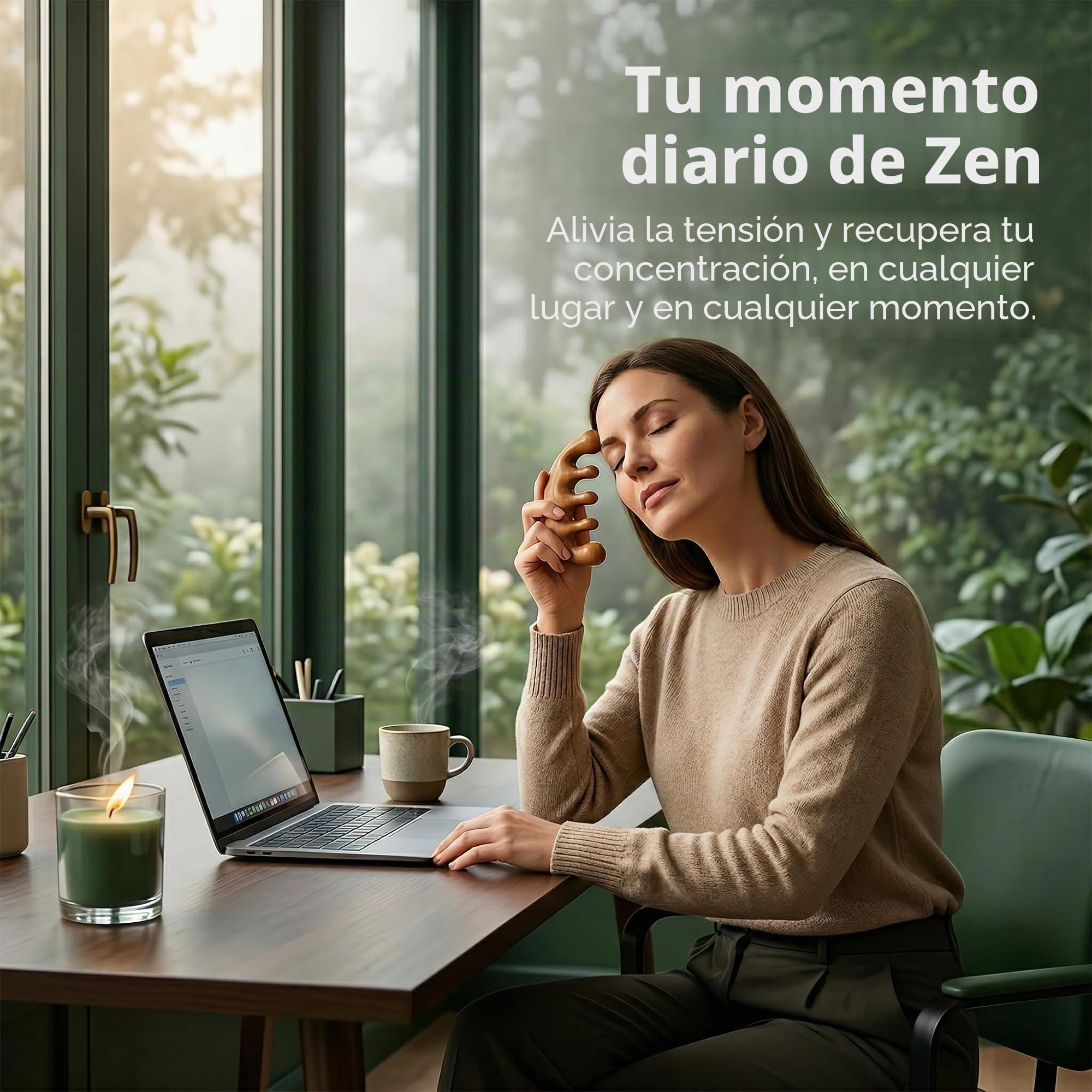 6 en 1 Kit Maderoterapia Corporal,Masajeador Piernas Anticelulitis | Rodillo Drenaje Linfático,Herramientas Masaje Madera para Espalda,Gua Sha,Moldeador Cuerpo