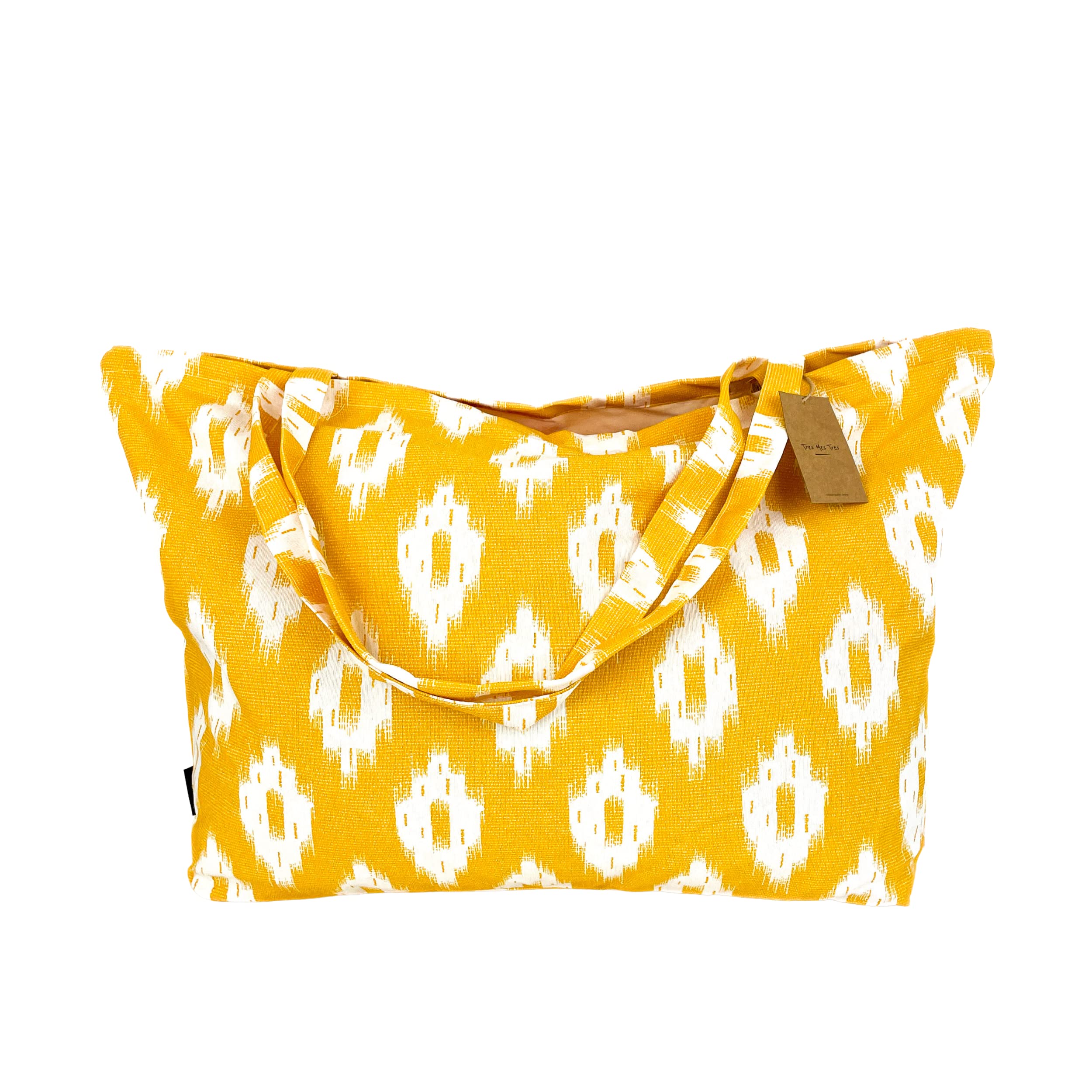 TRESMESTRES Bolsa de Playa Grande XXL Familiar - Mediterránea - 65x40cm