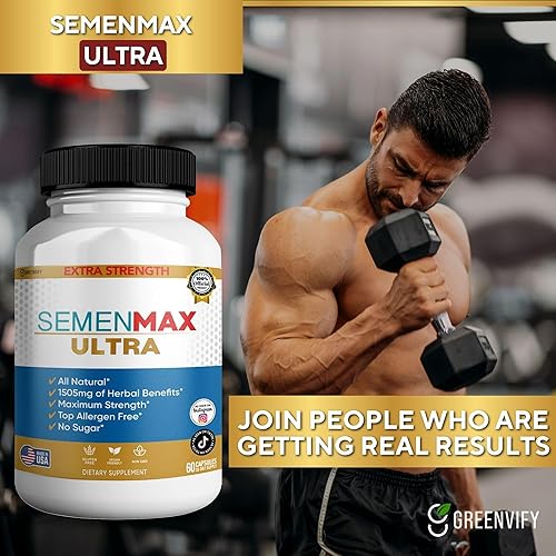 Miniatura 3 de Semenmax Complejo de raíz de maca ultra orgánica, 60 cápsulas, suplemento dietético totalmente natural, sin gluten, vegano (2)