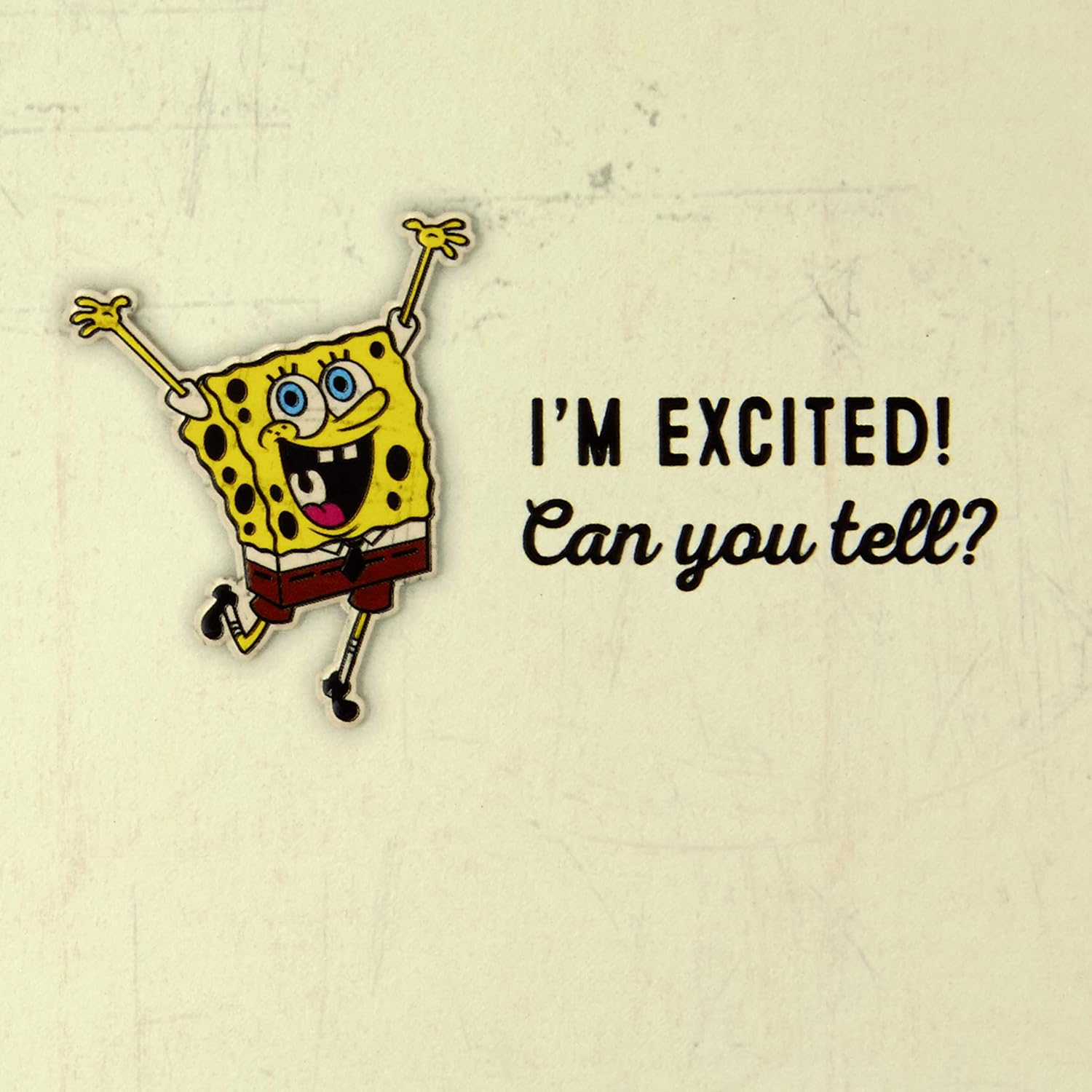 Amazon Hallmark スポンジボブ スクエアパンツ バースデーカード I M Excited 文房具 オフィス用品 文房具 オフィス用品 Amazon Hallmark スポンジボブ スクエアパンツ バースデーカード I M Excited 文房具 オフィス用品 文房具 オフィス用品