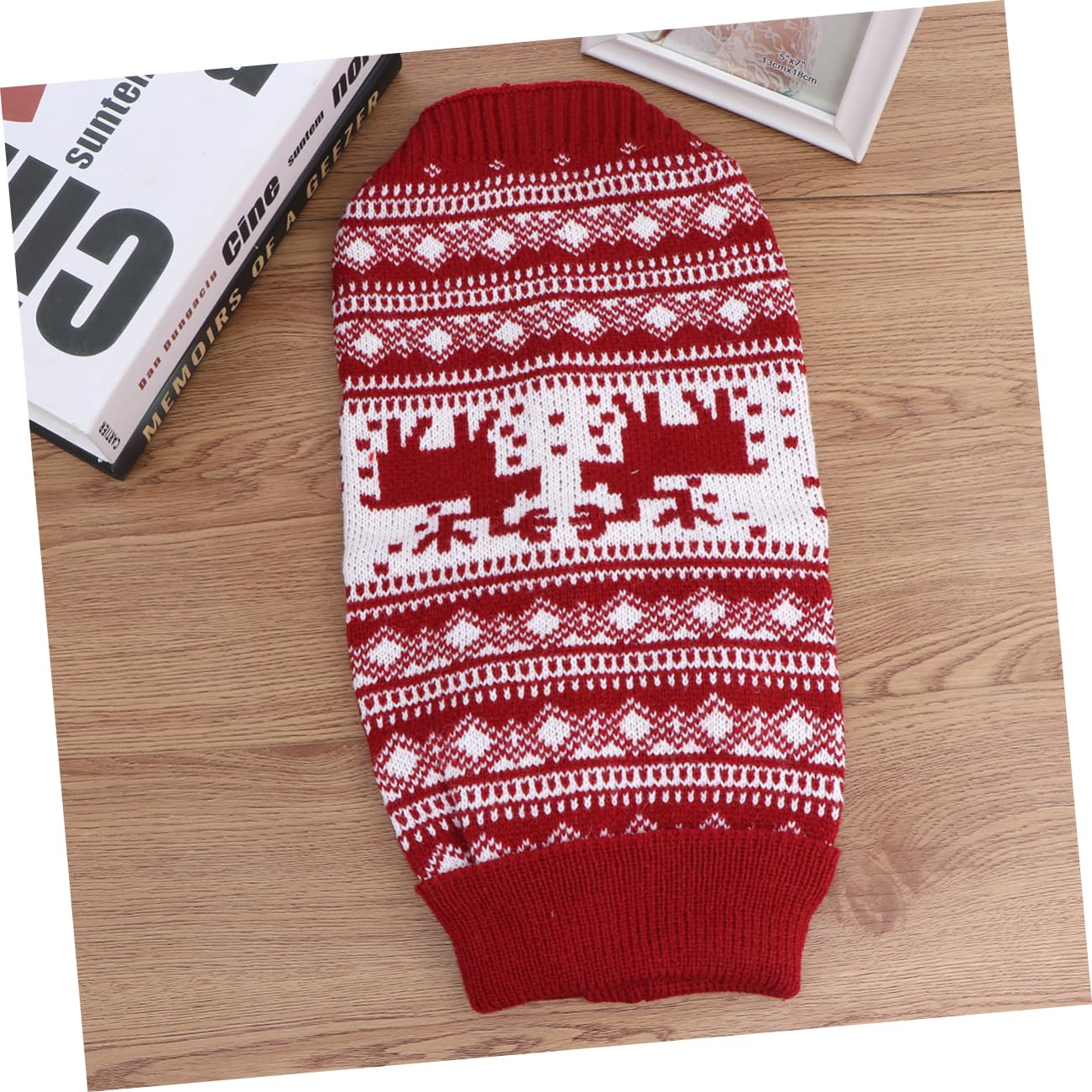 BESPORTBLE 3 Pz Maglione Caldo a Collo Alto per Animali Domestici Cappotto Cane Cappottino Cane Vestiti per Cuccioli Pigiama Natalizio per Cani Maglioni Natalizi Vestiti Invernali per Cani