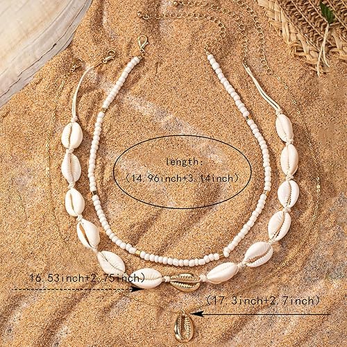 Miniatura 6 de Conch Shell Necklace Gold Snail Shell NecklaceHalloween Party Cosplay Costume Ocean Jewelry Beach Vacation Essentials Seashell Necklace Summer