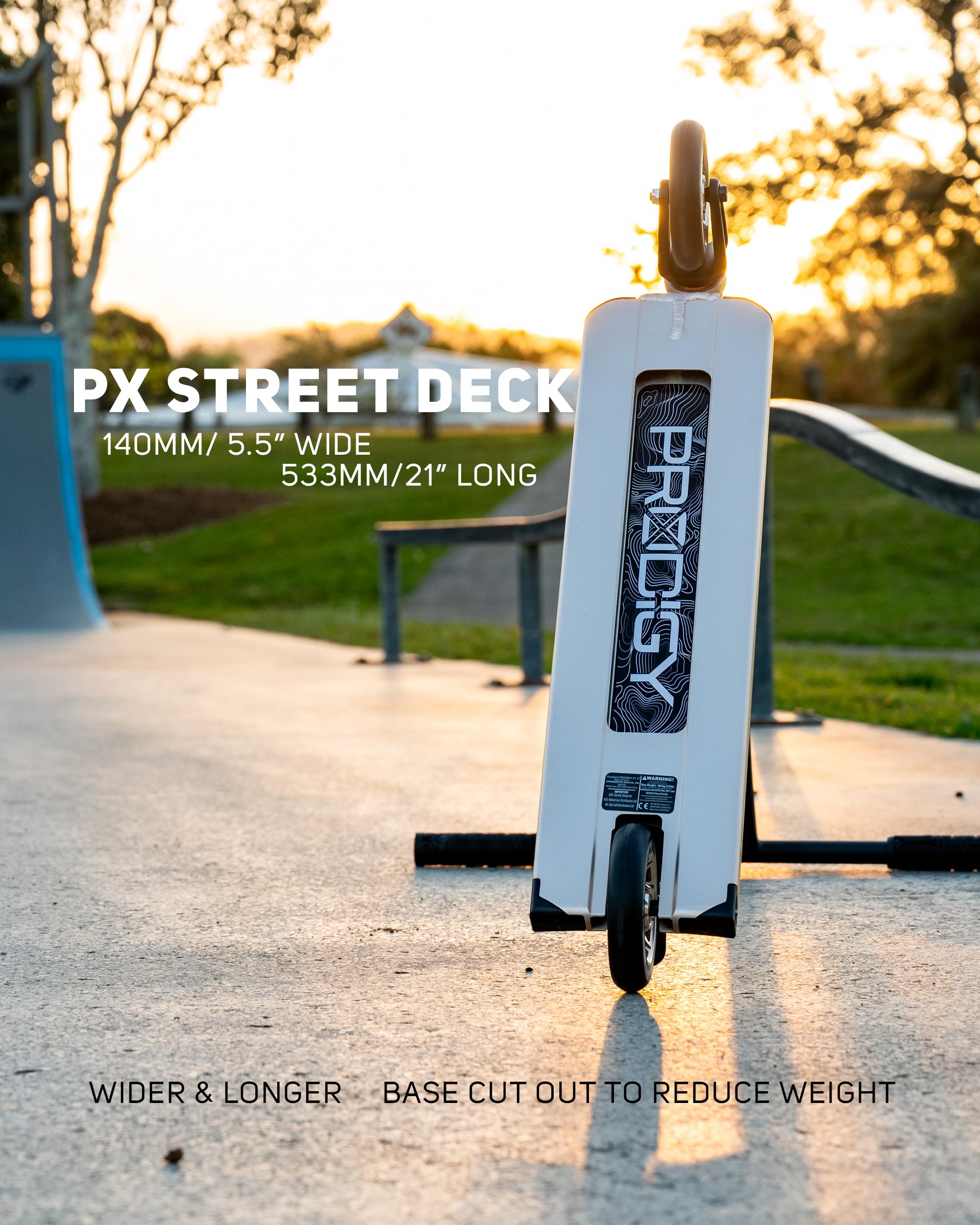 Envy Scooters Prodigy X Street Pro, scooter di qualità e ad alte prestazioni, realizzato con parti di livello professionale, perfetto per tutti i livelli di abilità