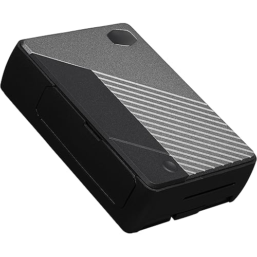 Cooler Master Pi Case 40 - Slim Aluminium Frame with Programmable Button, Integrated Passive Heat Sink, TPU Protected Side Ports, Universal Mounting Brackets - Gun Metal Black