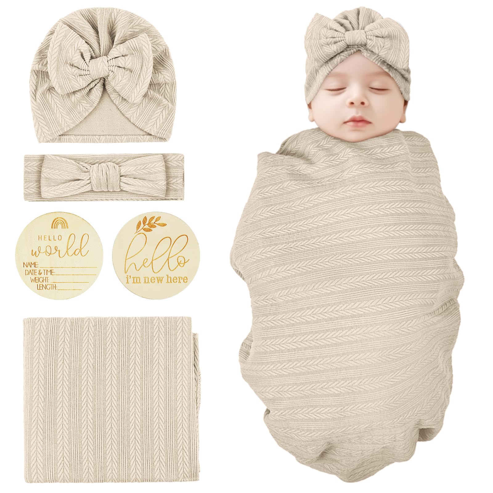 SaponinTree Fascia Porta Bambino, Fascia Porta Bebè Elastica Per Bebè - Foto 10