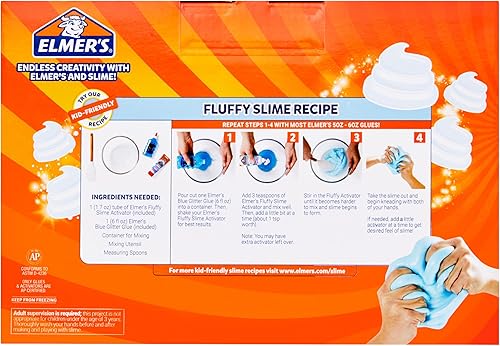Miniatura 3 de Elmer's Kit de slime All-Star, incluye pegamento líquido, activador de slime y slime prefabricado, 9 unidades