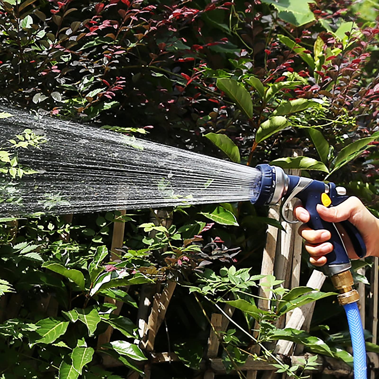 Pistola a Spruzzo per Irrigazione Pistola da giardino in lega di acqua in zinco per La Pulizia Dell'irrigazione