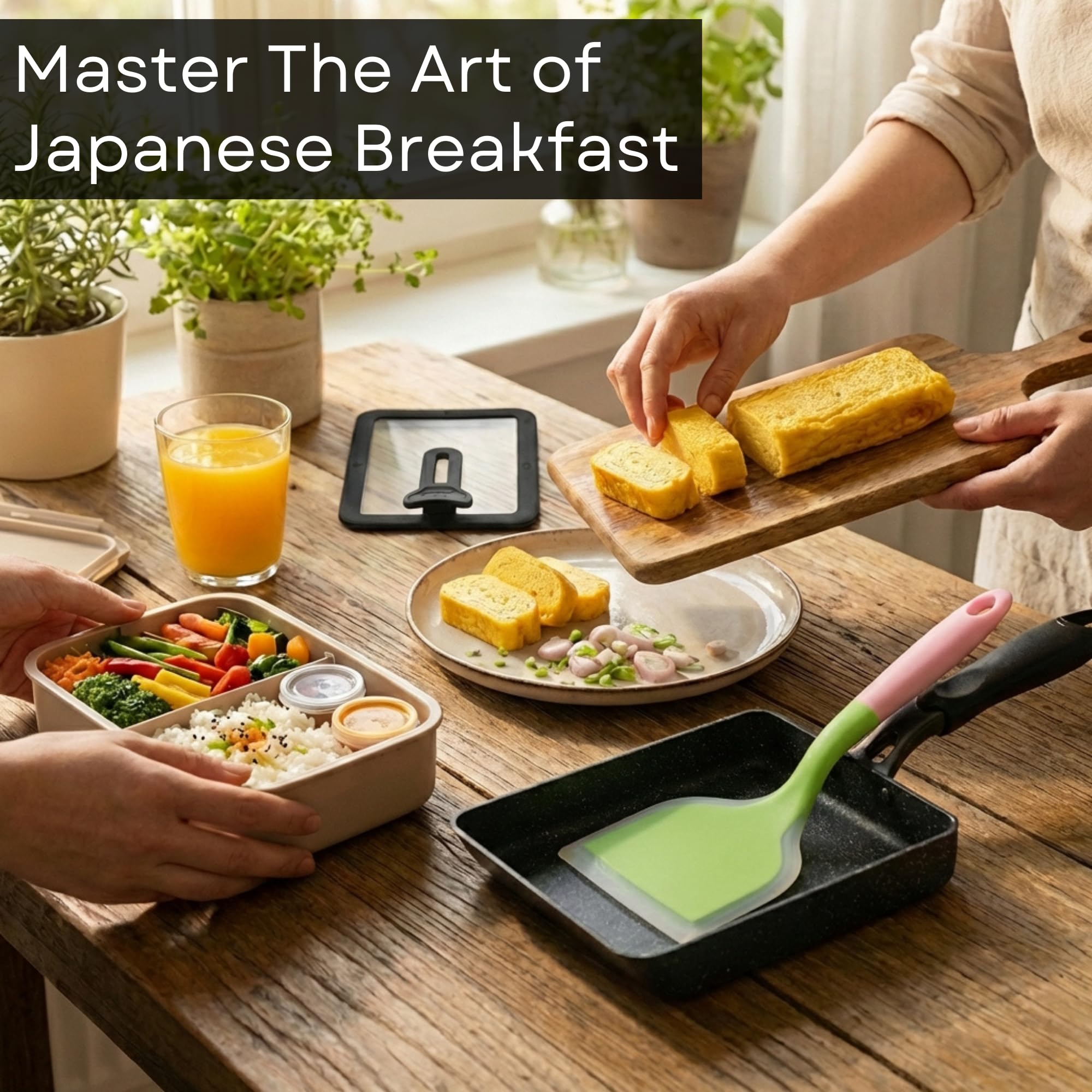 HAPPI STUDIO Tamagoyaki Pan - Japanese Egg Pan -5