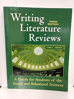 Writing Literature Reviews: A Guide for Students of the Social and Behavioral Sciences