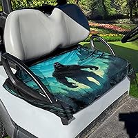 Vista 33 de Fundas de asiento de carrito de golf, lavables para carrito de golf, manta de toalla para carrito de golf, club, coche, fácil de instalar, funda
