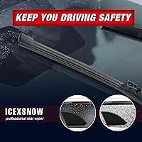 Vista 6 de 11" Limpiaparabrisas trasero de repuesto para Ford Explorer 2020 2019 2018 2017 2016 2015 2014 2013 2012 2011 2010 EcoSport 20-18 Fiesta 19-17 Focus