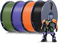 Vista 12 de SUNLU PLA filamento para impresora 3D, 1,75 PLA, precisión dimensional +/- 0.001 in, bobina de 2.2 lb 0.069 in